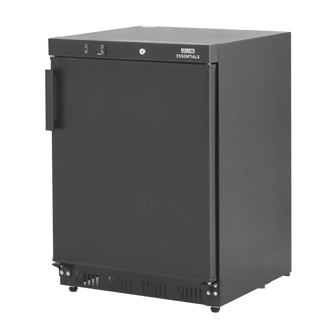 Nisbets Essentials Undercounter Freezer Black - 140Ltr FB047 - Image 2