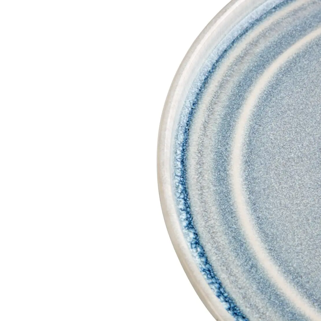 Olympia Cavolo Flat Round Plates Ice Blue 270mm (4 Pack) FB569 - Image 5