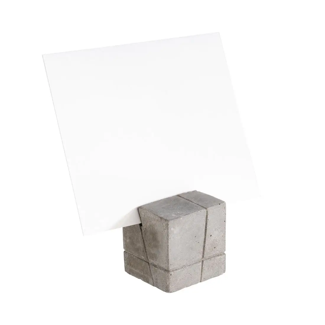 APS Concrete Effect Table Stand Square (4 Pack) FB615 - Image 2