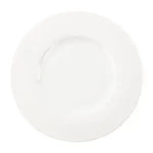 Royal Bone Ascot Wide Rim Flat Profile Plates 225mm (12 Pack) FB649