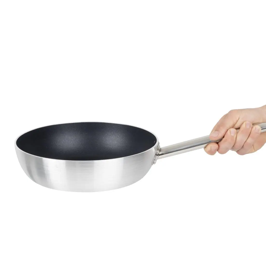 Vogue Aluminium Non-Stick Teflon Platinum Plus Sauté Pan 28cm FB695 - Image 6