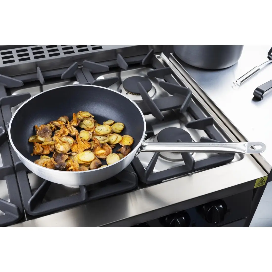 Vogue Aluminium Non-Stick Teflon Platinum Plus Sauté Pan 319mm FB696 - Image 7
