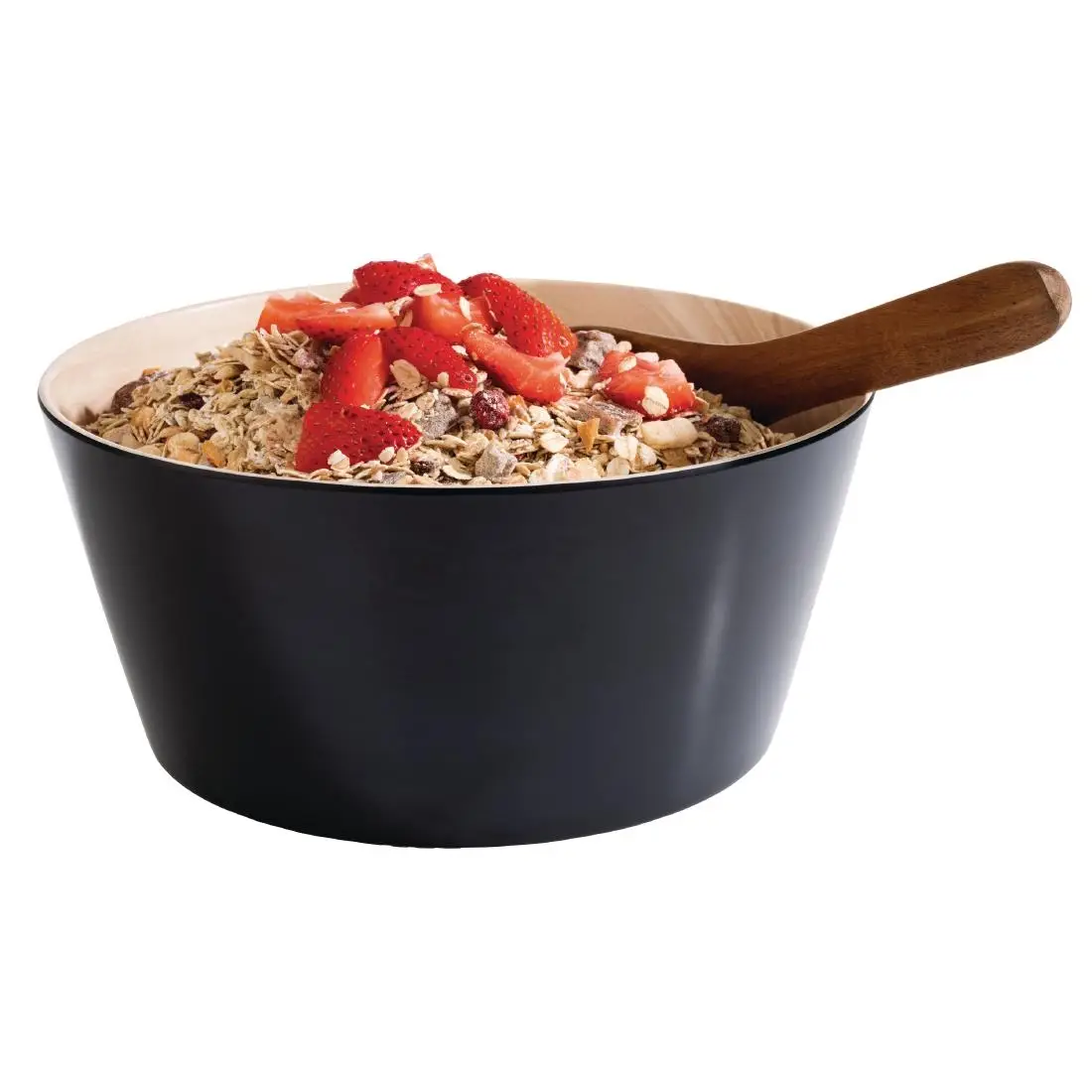 APS Frida Bowl Wood & Black 125(Ø)mm 250ml FB821 - Image 4