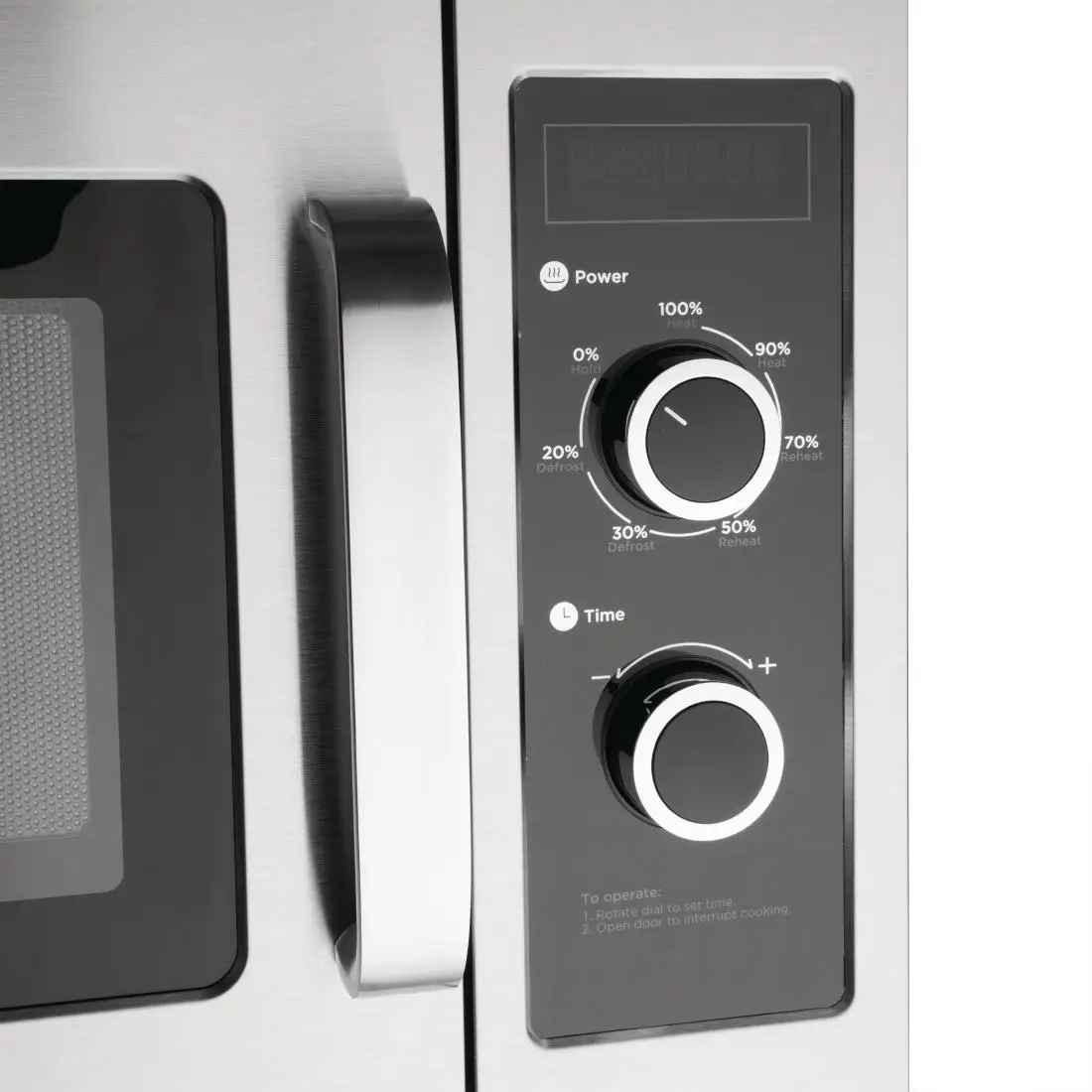 Buffalo Manual Commercial Microwave Oven 34ltr 1800W FB863 - Image 3