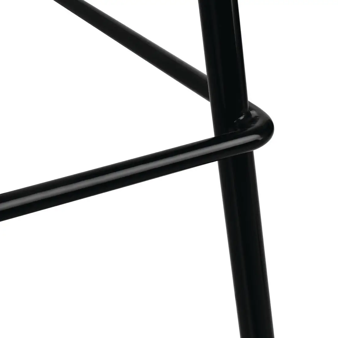 Bolero Steel Wire High Stools Black (4 Pack) FB875 - Image 5