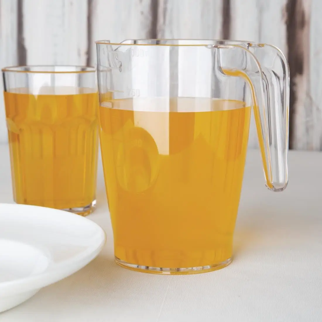 Olympia Kristallon Polycarbonate Stacking Jug 1ltr FB890 - Image 4