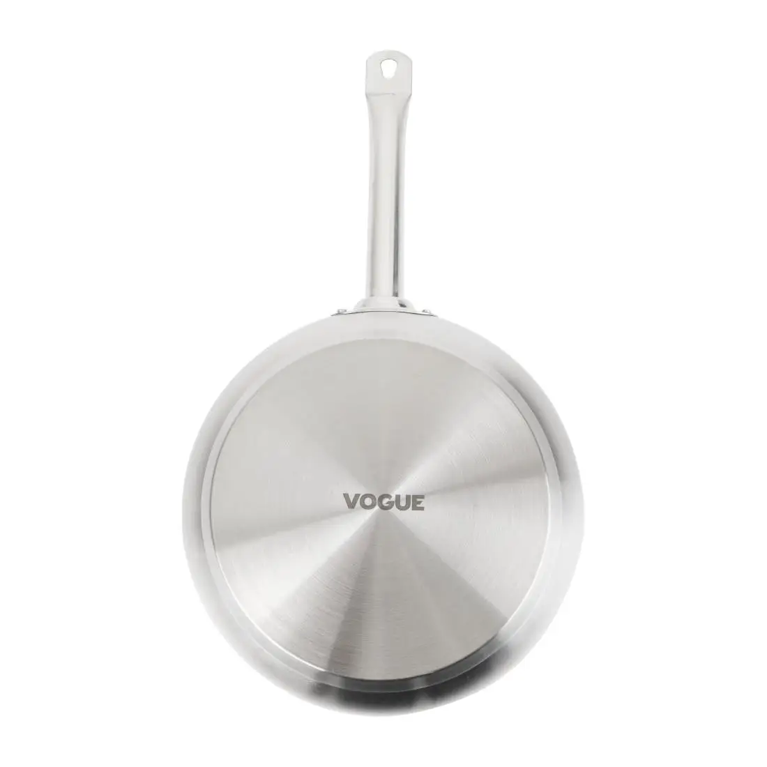 Vogue Stainless Steel Non-Stick Teflon Platinum Plus Sauté Pan 24cm FC099 - Image 6