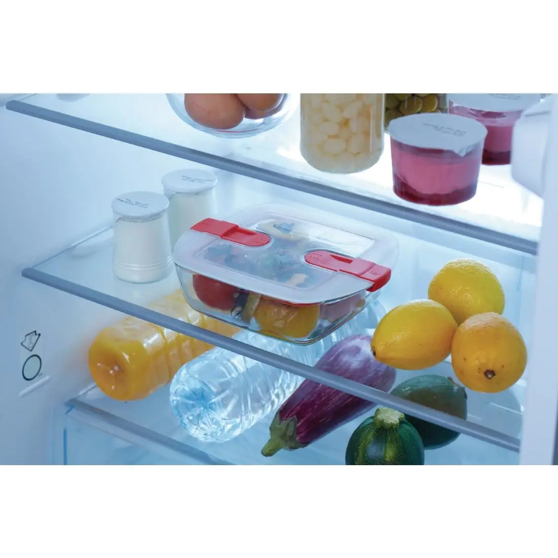 Pyrex Cook and Heat Square Dish with Lid 350ml FC363 - Image 4