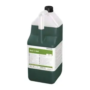 Ecolab Wash-n-Walk No-Rinse Biological Floor Cleaner Concentrate 5Ltr (2 Pack) FC438