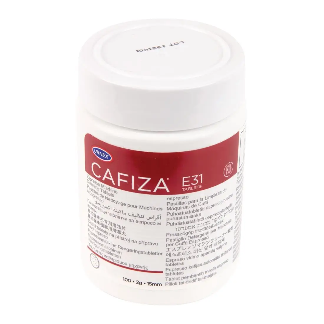 Urnex Cafiza E31 Espresso Machine Cleaner Tablets 2g (100 Pack) CX503