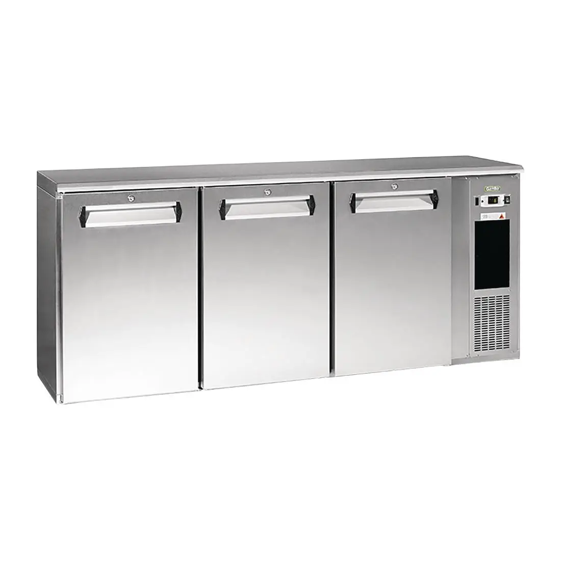 Gamko E3 Bottle Cooler 3 Hinged Doors Stainless Steel 537Ltr FD025