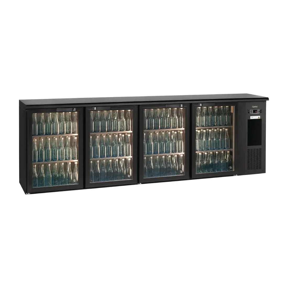 Gamko E3 Bottle Cooler 4 Hinged Glass Doors 728Ltr FD030