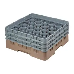 Cambro Camrack Beige 30 Compartments Max Glass Height 174mm FD075