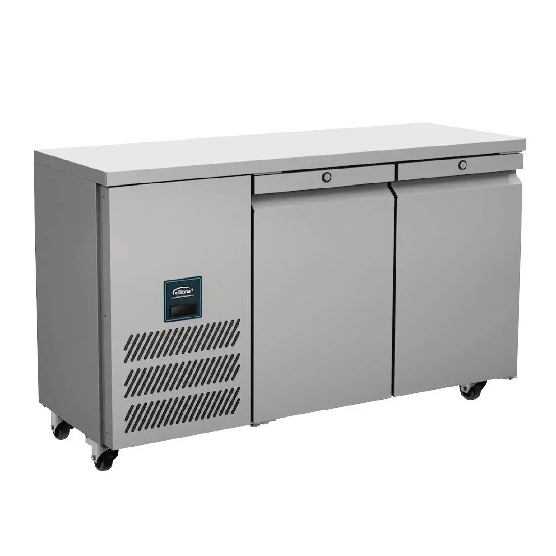 Williams Jade Slimline Double Door Refrigerated Counter 244Ltr HJSC2-SA FD356