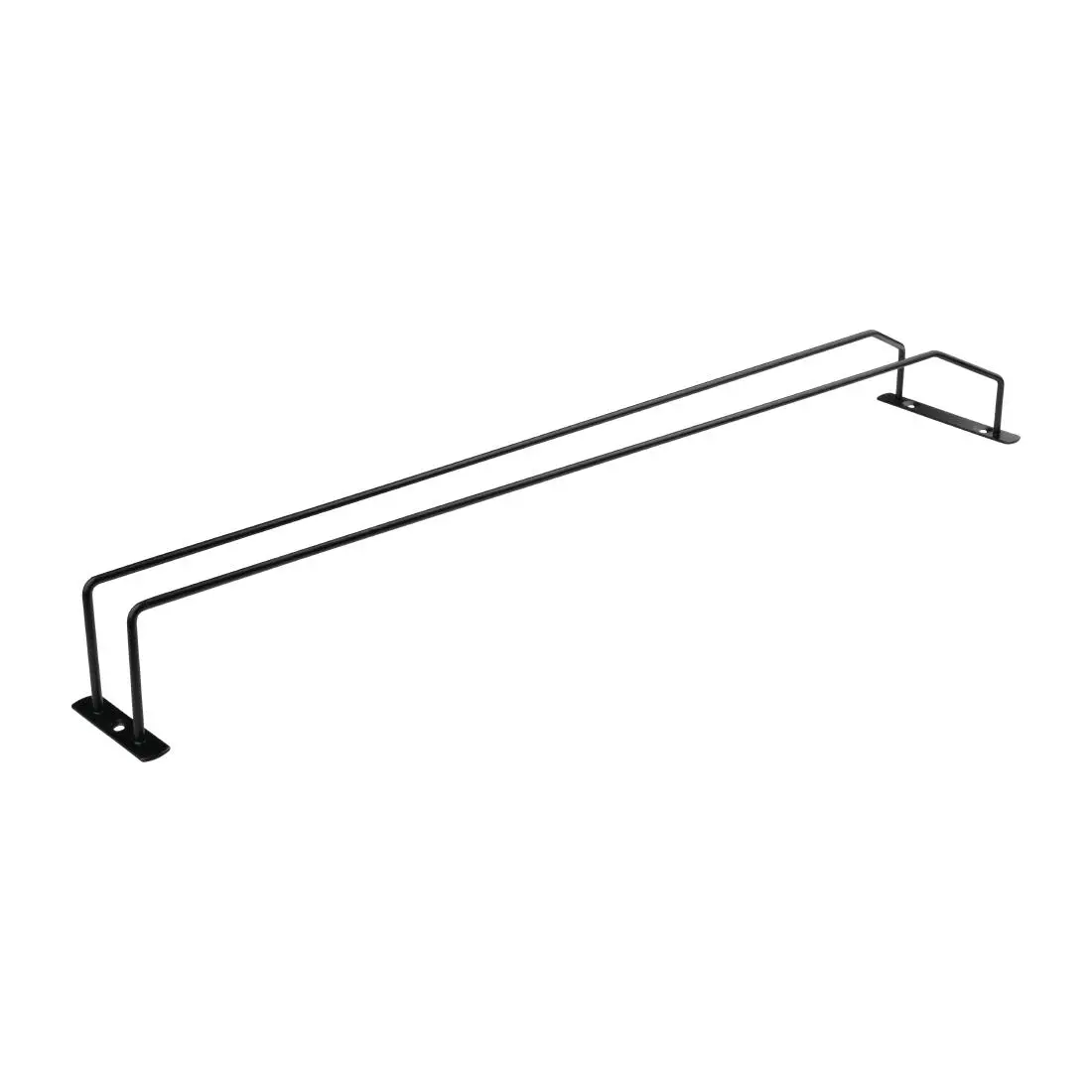 Olympia Wine Glass Rack Black 610mm FD989 - Image 2