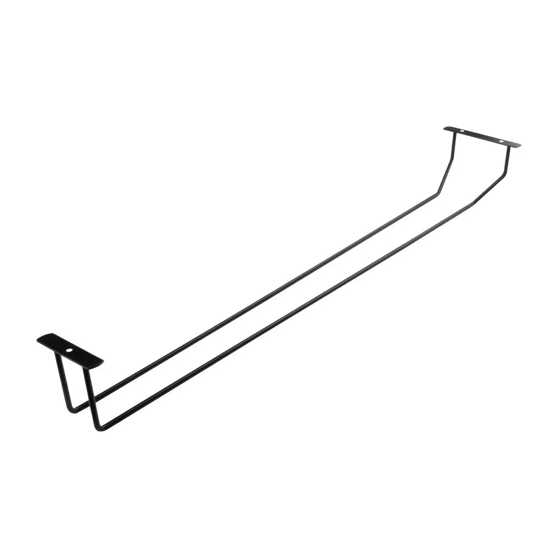 Olympia Wine Glass Rack Black 610mm FD989 - Image 3