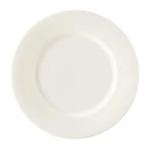 Royal Crown Derby Bark White Flat Rim Plates 215mm (6 Pack) FE041