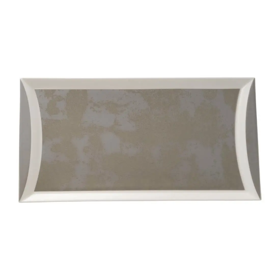 Royal Crown Derby Crushed Velvet Grey Rectangle Trays 320x160mm (6 Pack) FE125