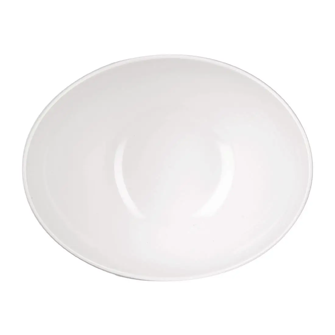 Churchill Melamine Buffet Bowls White 200x155mm (4 Pack) FF372