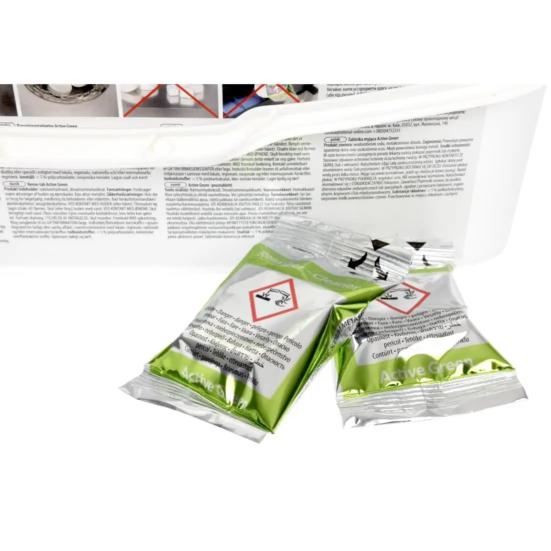Rational Oven Cleaning Detergent Tabs Active Green (150 Pack) FP065 - Image 7