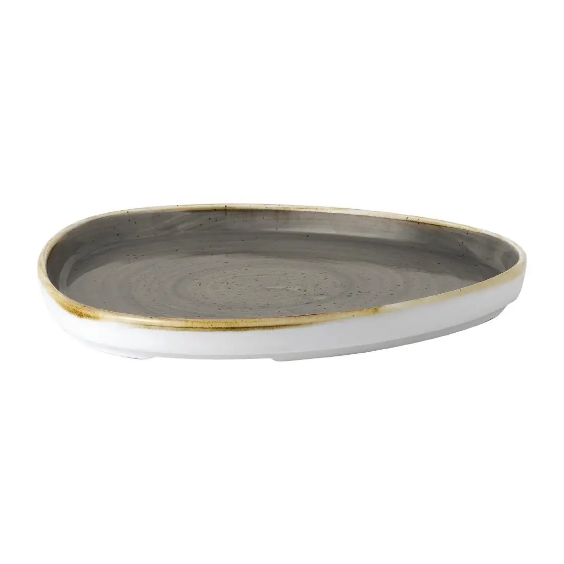 Churchill Stonecast Grey Triangle Walled Chefs Plates 200mm (6 Pack) FR033 - Image 7