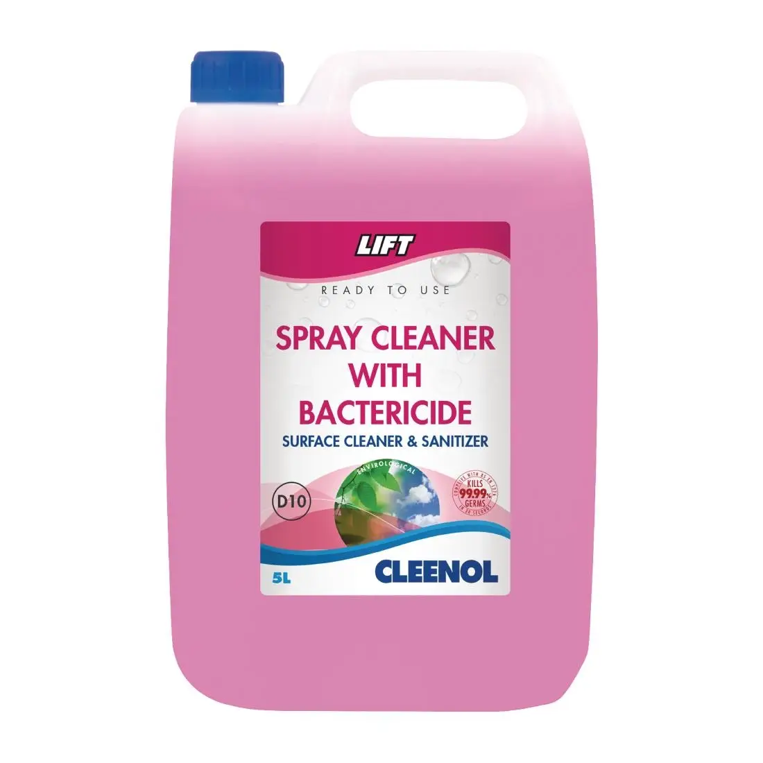 Lift Antibacterial Spray Cleaner 5Ltr (2 Pack)