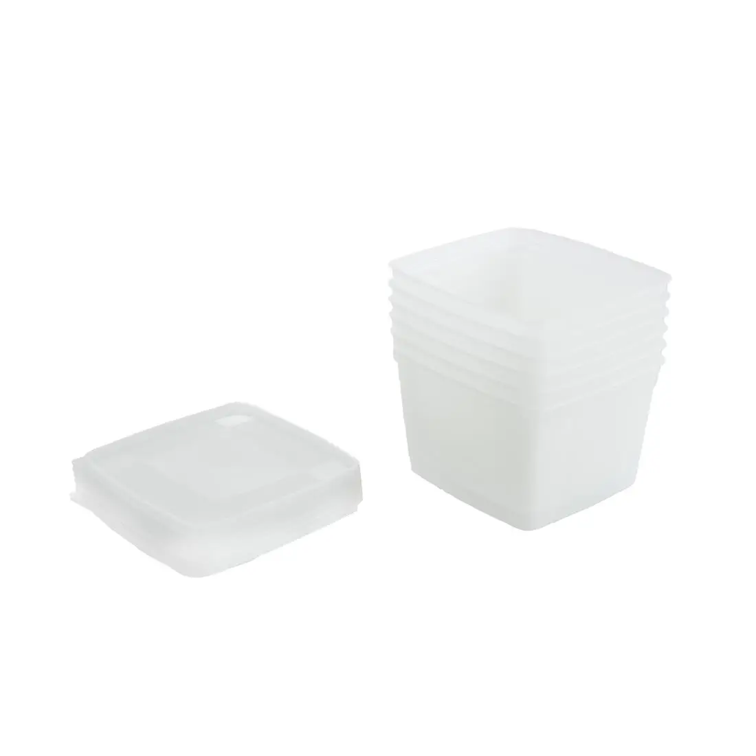 Matfer Bourgeat Soft Modulus Flexible Food Storage Container Box 1.5Ltr (6 Pack) FS341