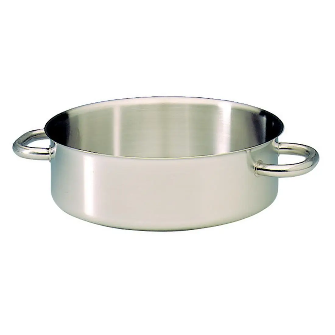 Matfer Bourgeat Excellence Stainless Steel Heavy Duty Sauté Pan 32cm FS348