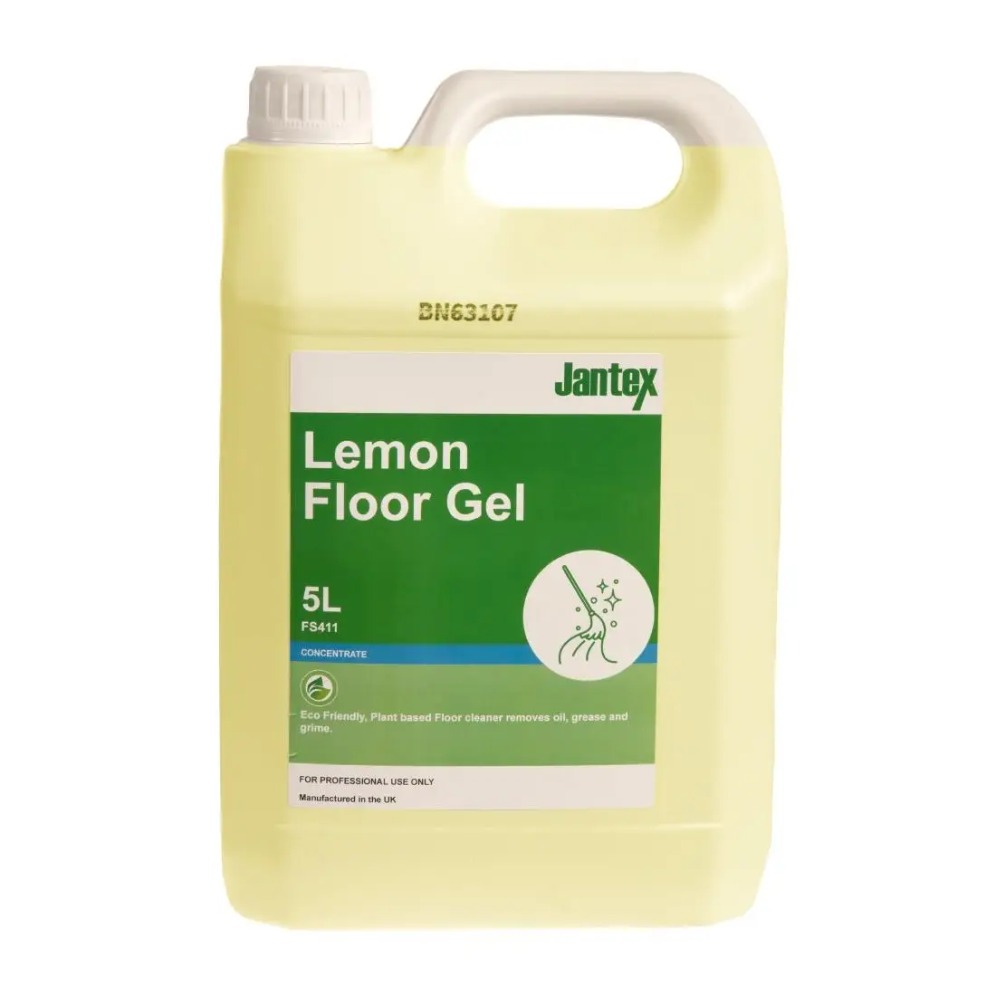 Lemon Floor Gel Cleaner Concentrate 5Ltr