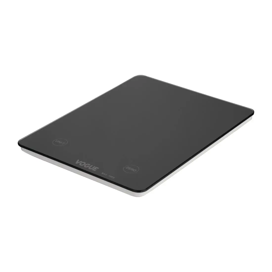 Vogue Digital Black Rectangular Scale 10kg FS488 - Image 2