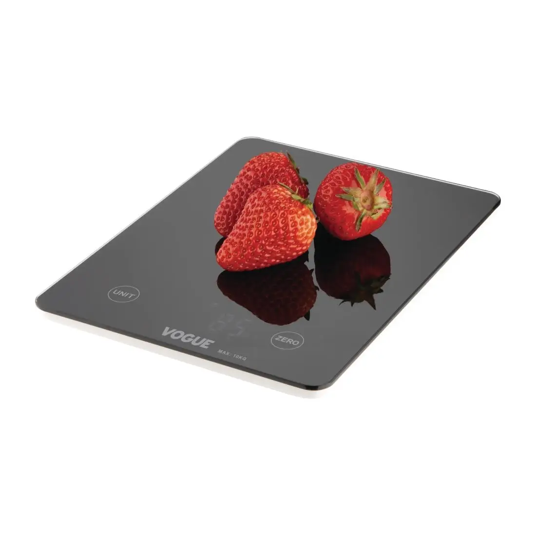 Vogue Digital Black Rectangular Scale 10kg FS488 - Image 4