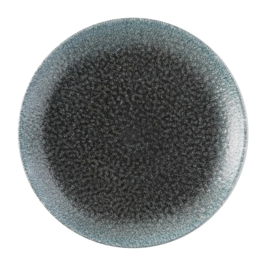 Churchill Raku Duo Evolve Coupe Plate Topaz Quartz 219mm (12 Pack) FS926