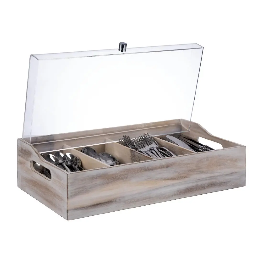 APS Cutlery Tray With Cover 510 x 280mm FT157 - Image 2