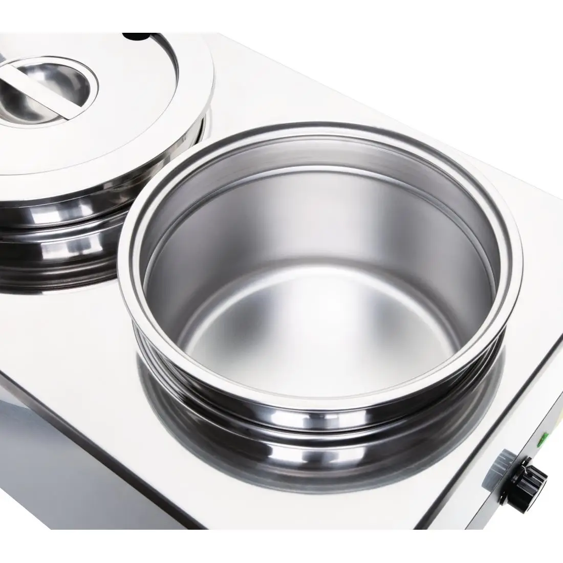 Buffalo Bain Marie with Round Pots FT695 - Image 2