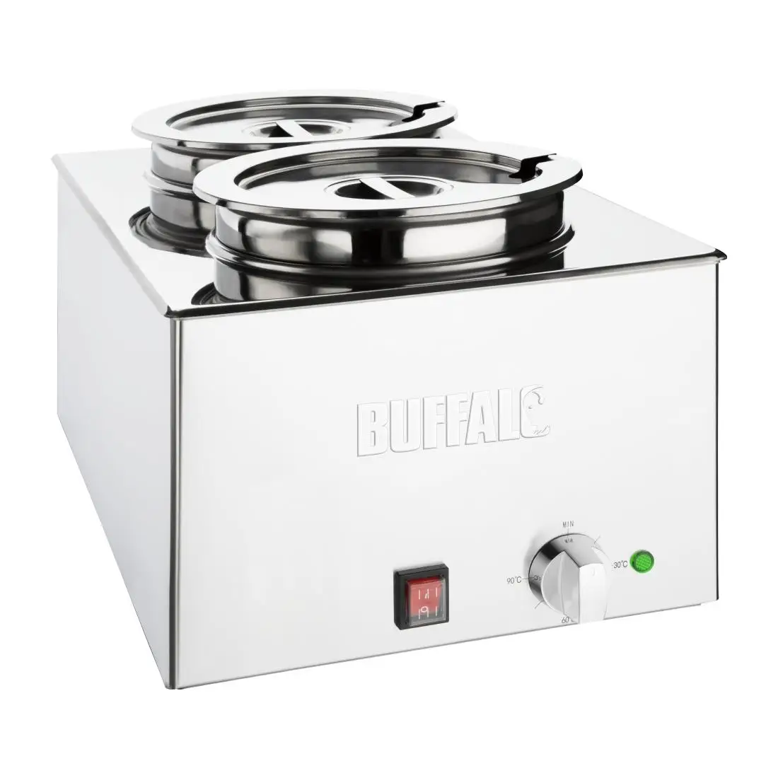 Buffalo Bain Marie with Round Pots FT695