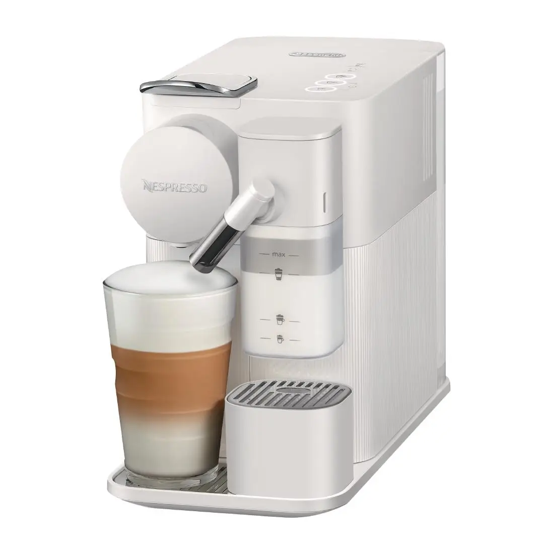 DeLonghi Nespresso Lattissima One Coffee Machine White FT898