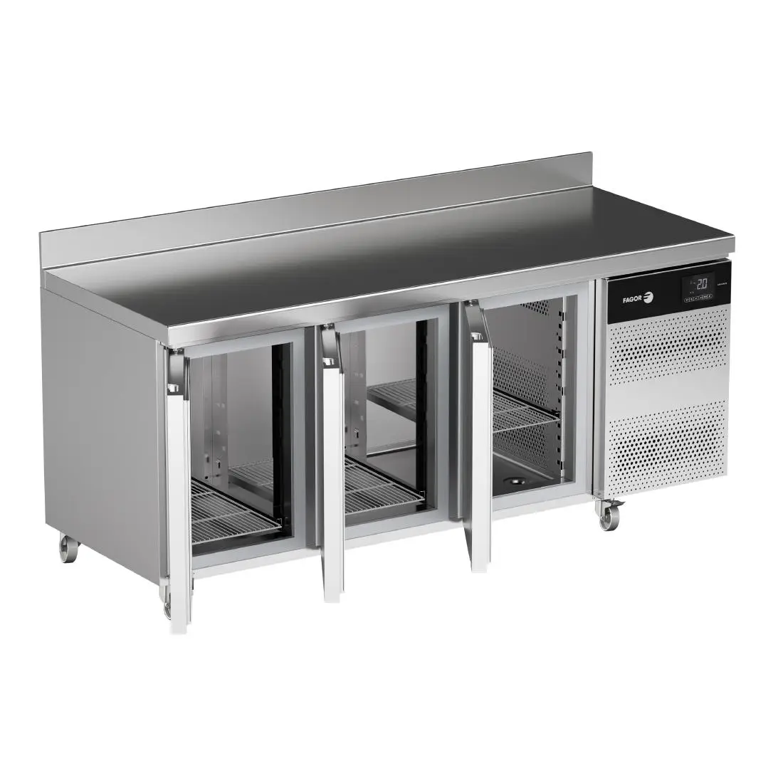 Fagor Advance 700 3 Door Gastronorm Counter Fridge ACP-3G FU014 - Image 4