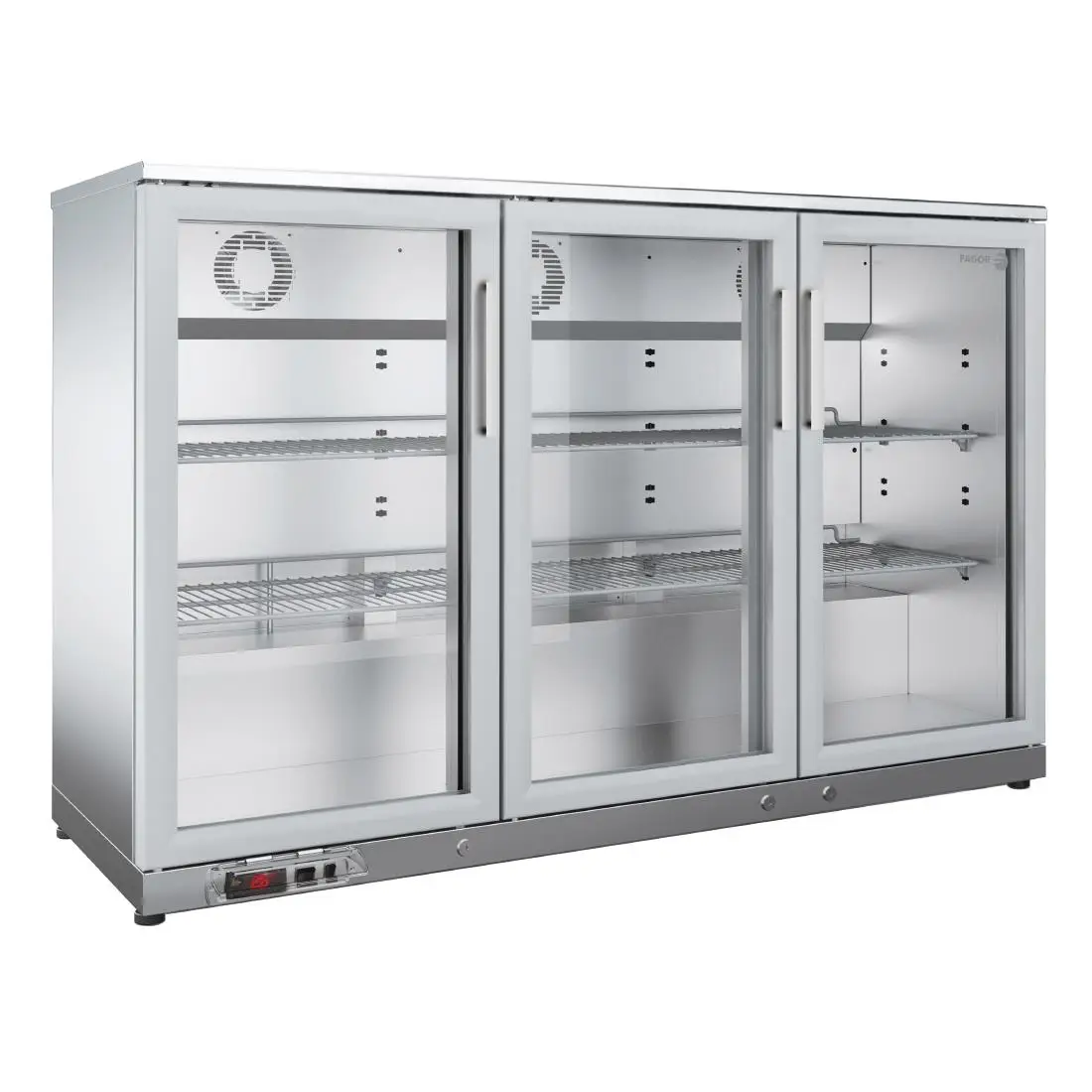 Fagor EERM Series Back Bar Cooler 3 Door Stainless Steel EERM-3 SS FU032