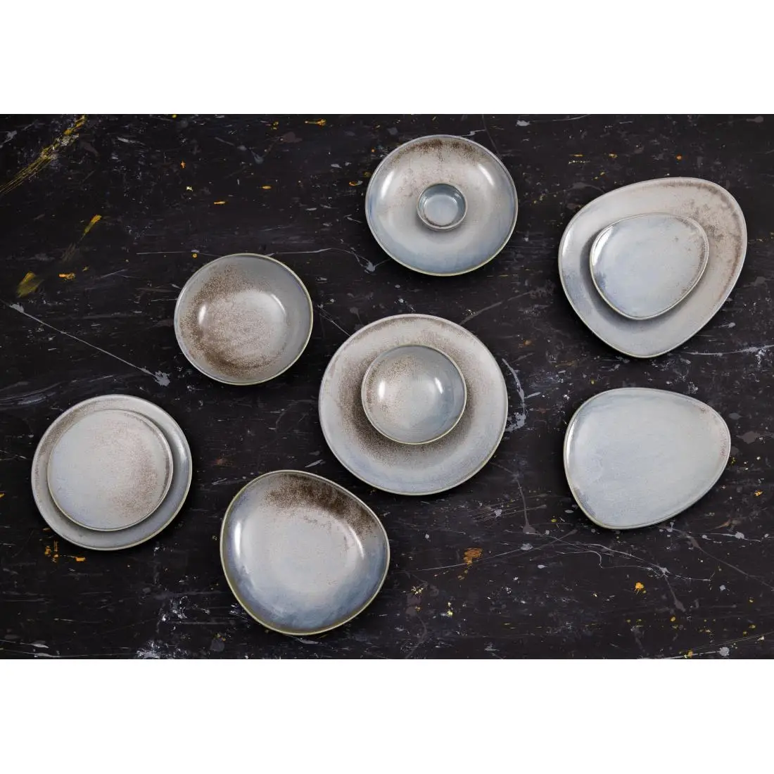 Olympia Ember Coupe Bowls Blue 200mm (4 Pack) FU175 - Image 12