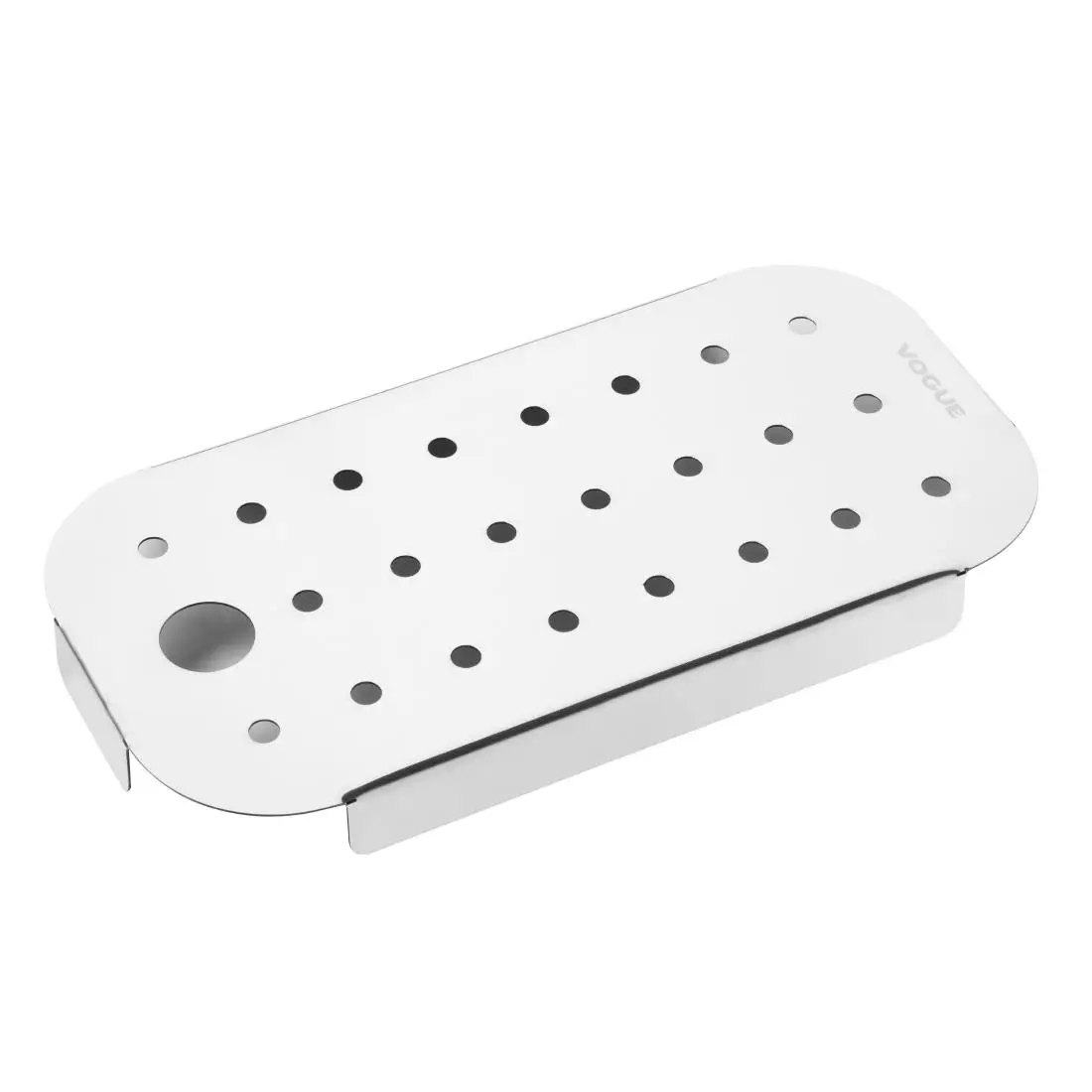 Vogue Stainless Steel GN Drainer Tray for GN 1/4 FU269