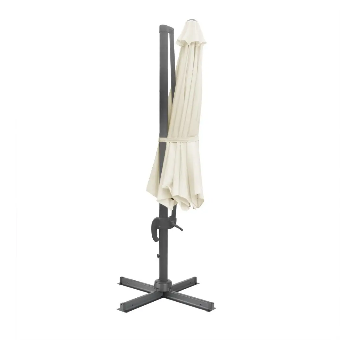 Bolero Venice Heavy Duty Parasol Cream 3.5m FU507 - Image 2