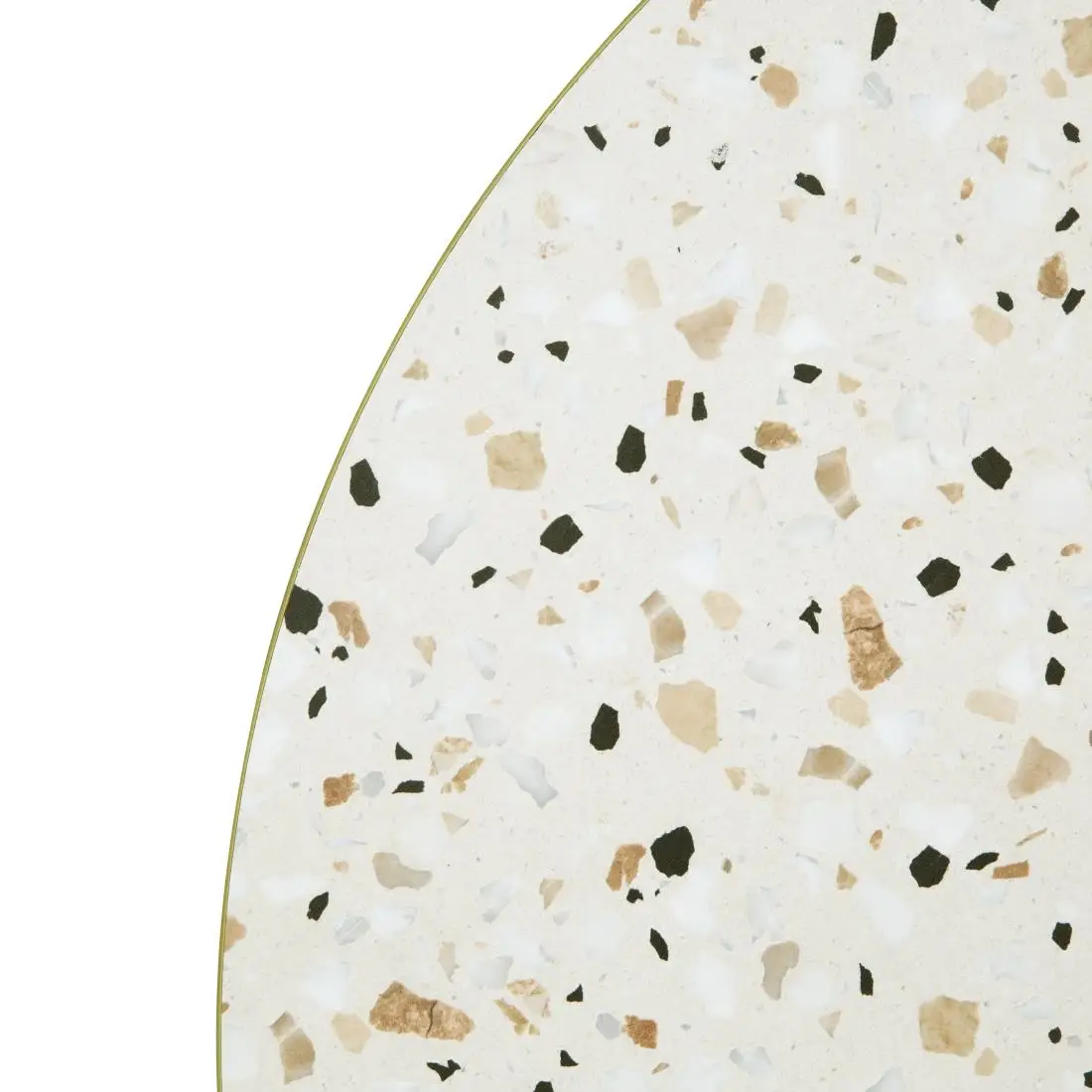 Bolero Terrazzo Style Round Table Top 600mm FU518 - Image 3