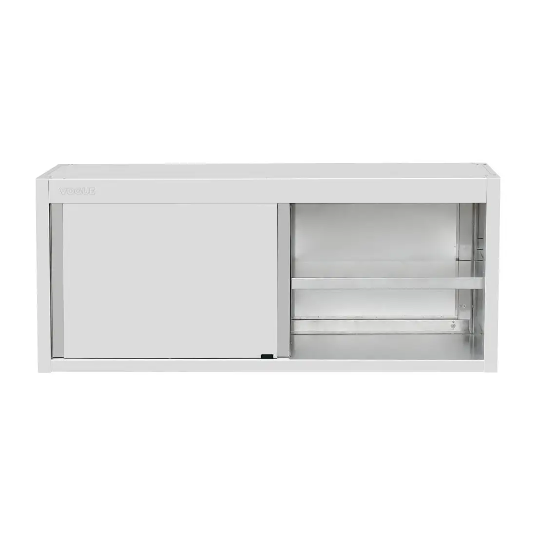 Vogue Wall Cupboard Stainless Steel 650x1500x400mm FU582 - Image 4