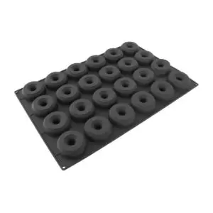 Schneider Silicone 24 Donut Mould 400x600mm FU715