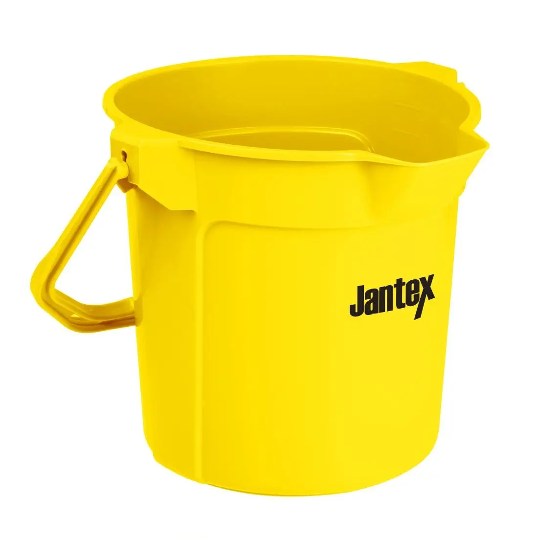 Jantex Yellow Graduated Bucket with Pouring Lip 10ltr FU834