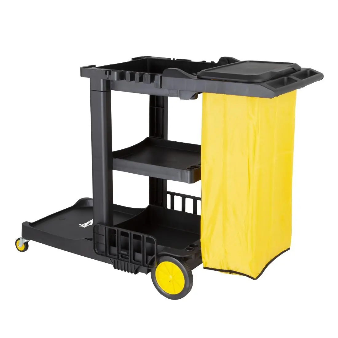 Jantex Cleaning Trolley Black FU997 - Image 2