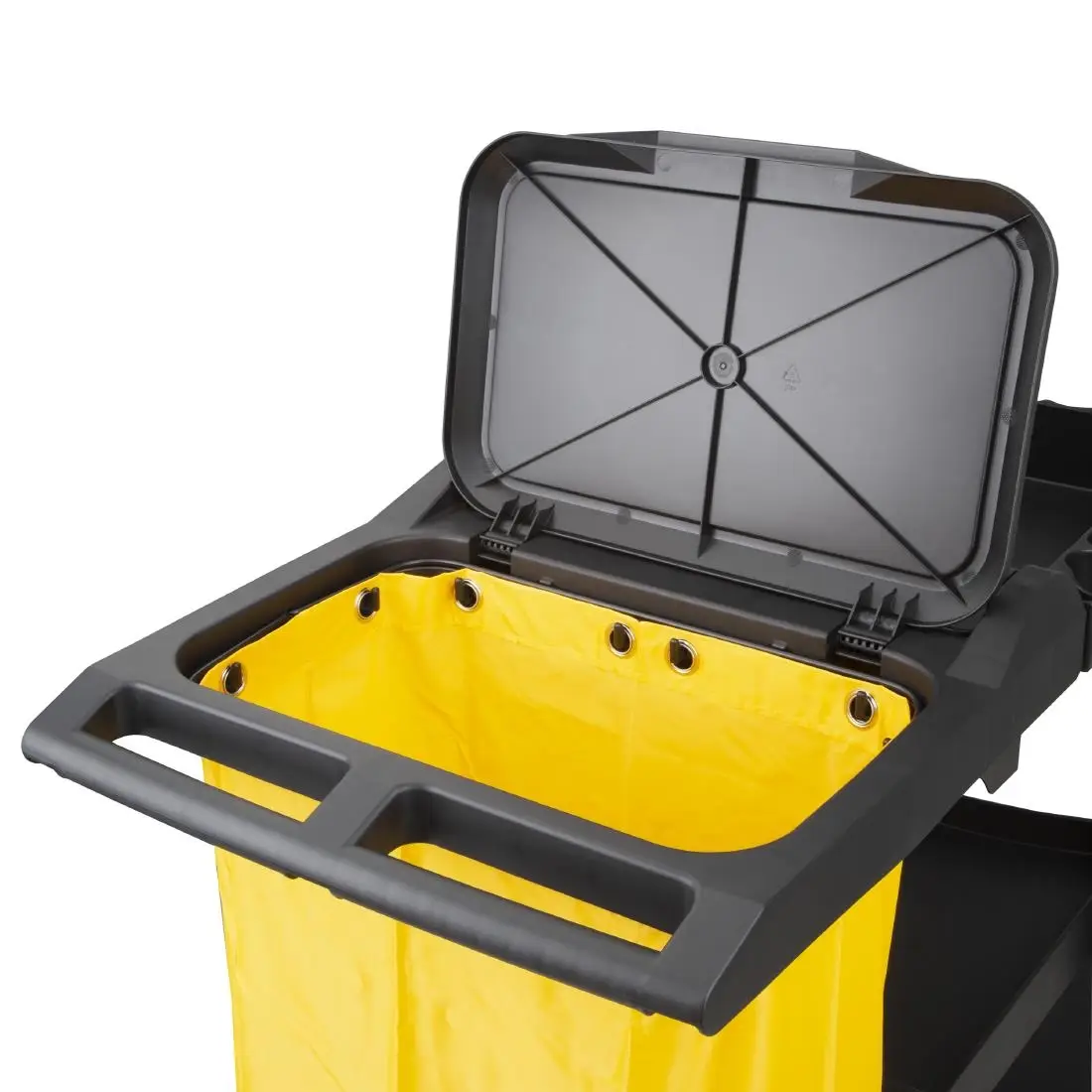 Jantex Cleaning Trolley Black FU997 - Image 3