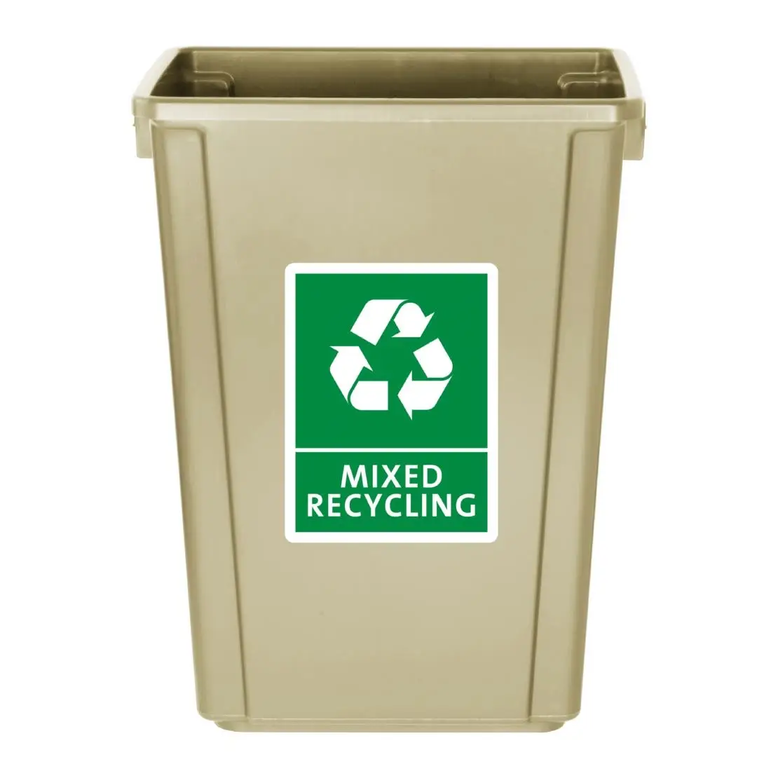 Jantex Slim Bin Beige 60Ltr FX149 - Image 6