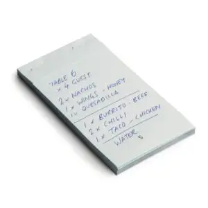 Carbonless Waiter Pad Duplicate Small (50 Pack) G524