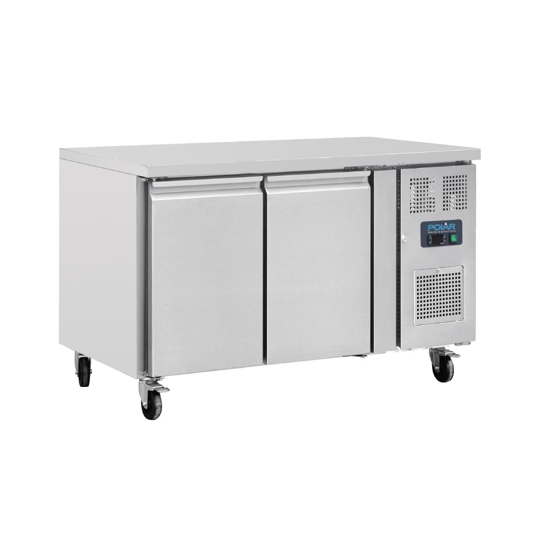 Polar U-Series Double Door Counter Fridge 282Ltr UA047